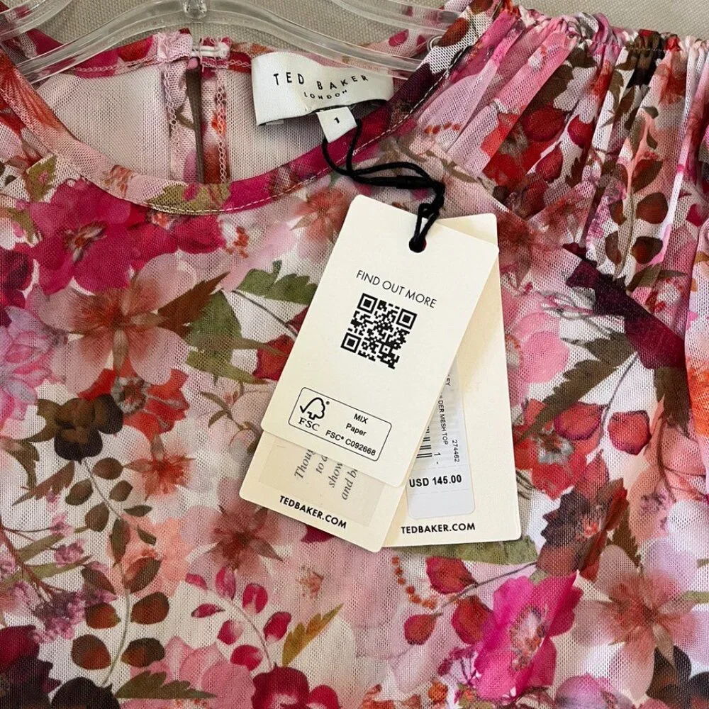 NEW Ted Baker Raeley Blouse - Picture 6 of 11